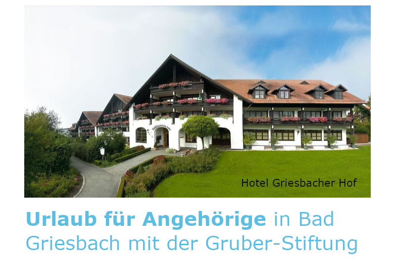 Speziell für Angehörige: Erholungsurlaub in Bad Griesbach im Herbst 2020