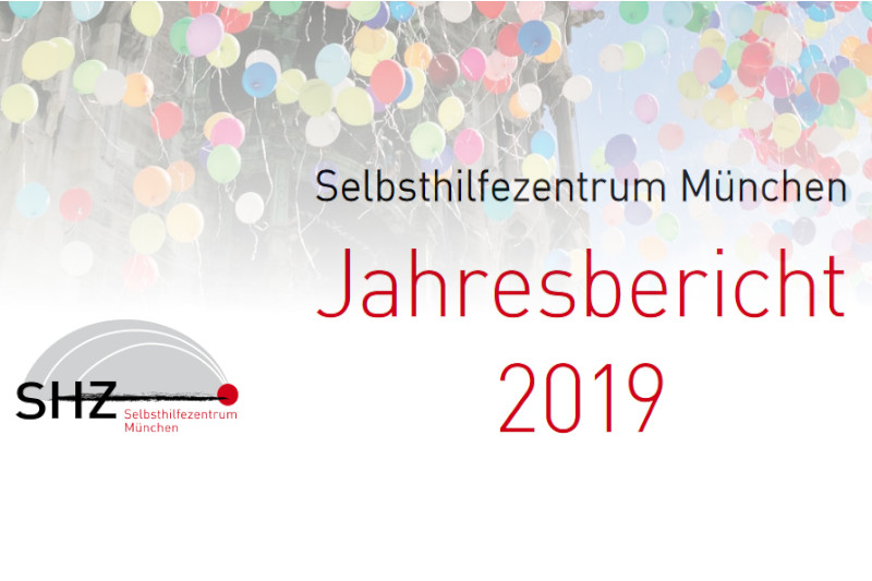 Neu: Jahresbericht des Selbsthilfezentrums München 2019