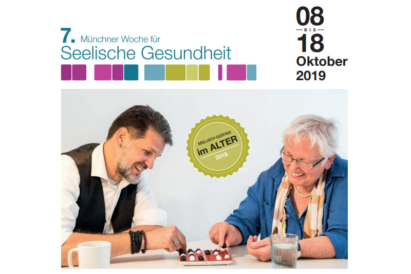  Münchner Woche für seelische Gesundheit vom 8.-18. Oktober: Programm