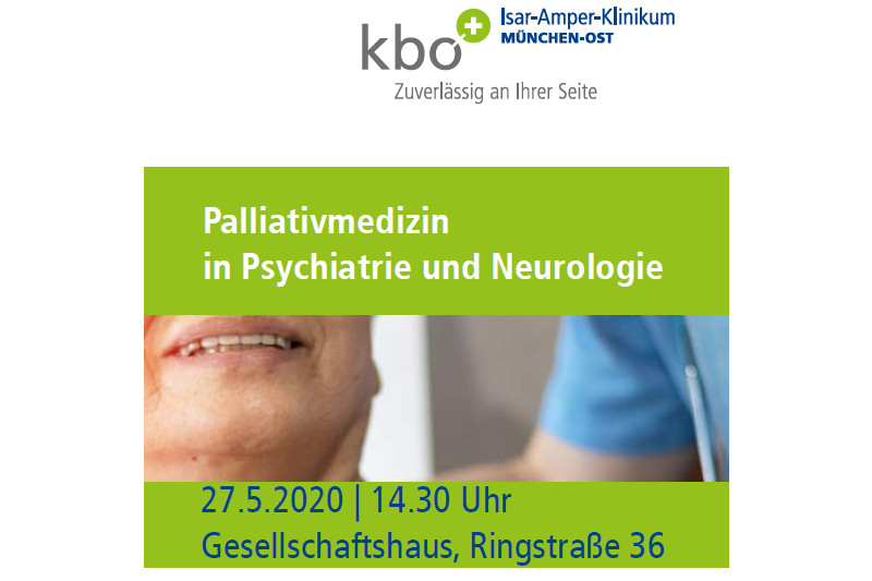 Einladung zum Symposium "Palliativmedizin in Psychiatrie und Neurologie" am 27.5.2020